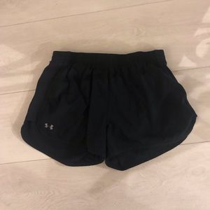 LIKE NEW Black Under Armour Shorts with Lining